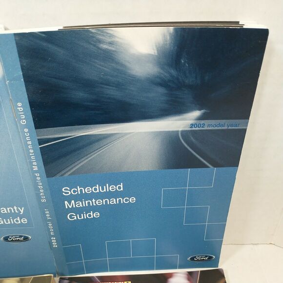 2002 Ford Escape Owners Manual Set with Case - Picture 5 of 8